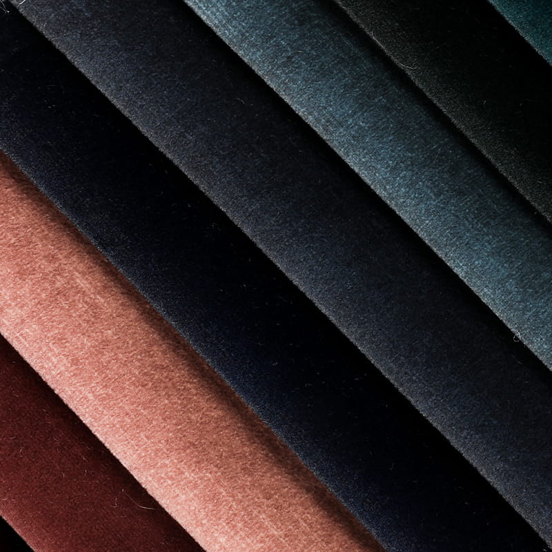 Zachte Mosha Velvet Sofa Furniture Fabric