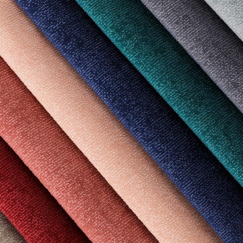 Emboste textuur sneeuwvlok fluwelen sofa -stof